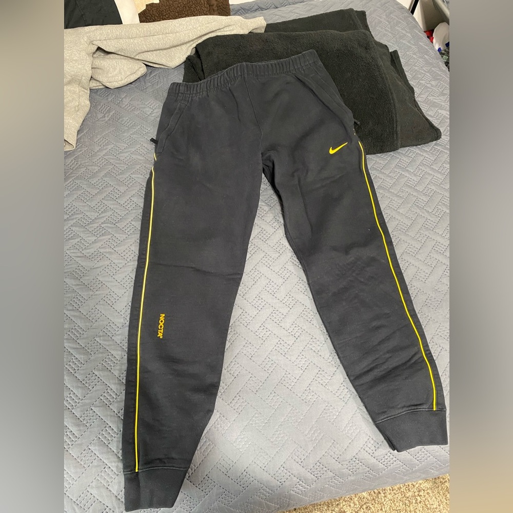 Drake NOCTA Black/Yellow Pants.